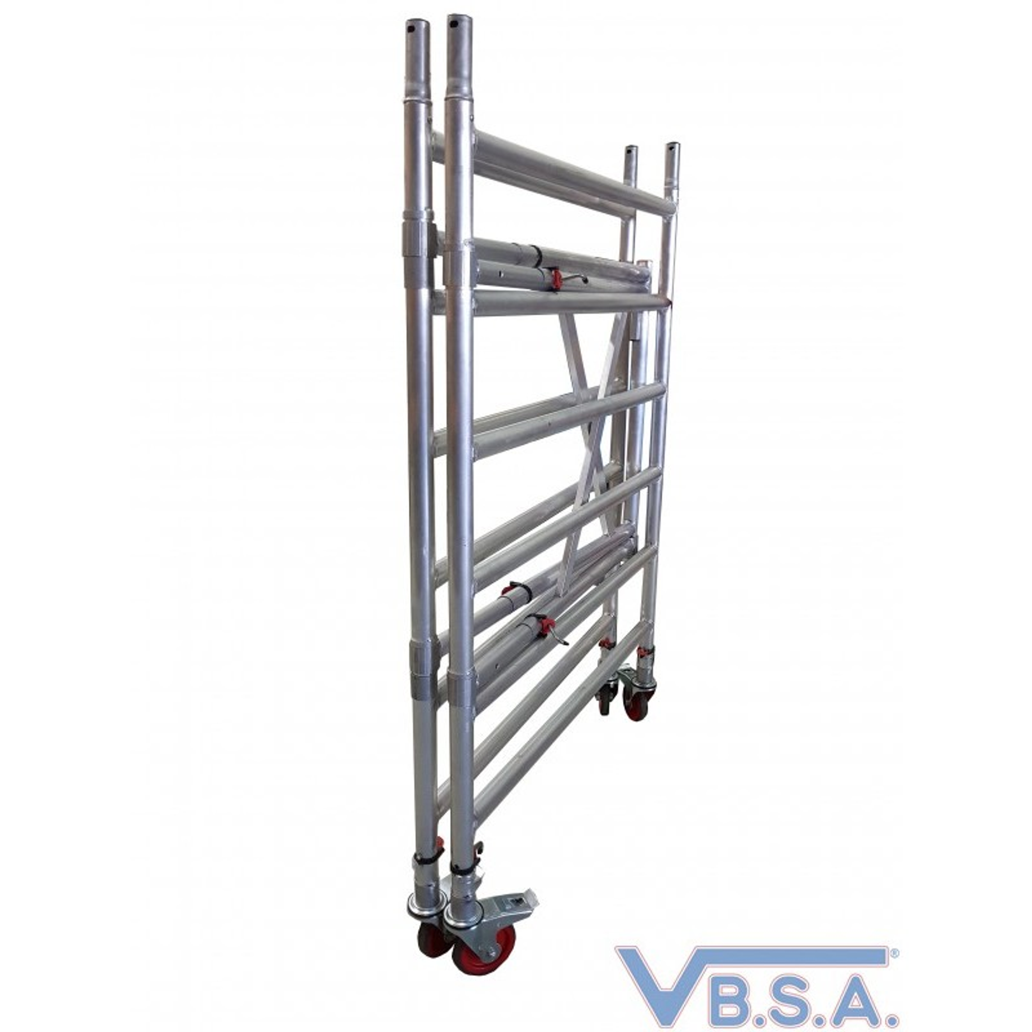 Échafaudage Piscopiello Tris 5,10m Avec Mezzanine – Matériel Pro Galvanisé