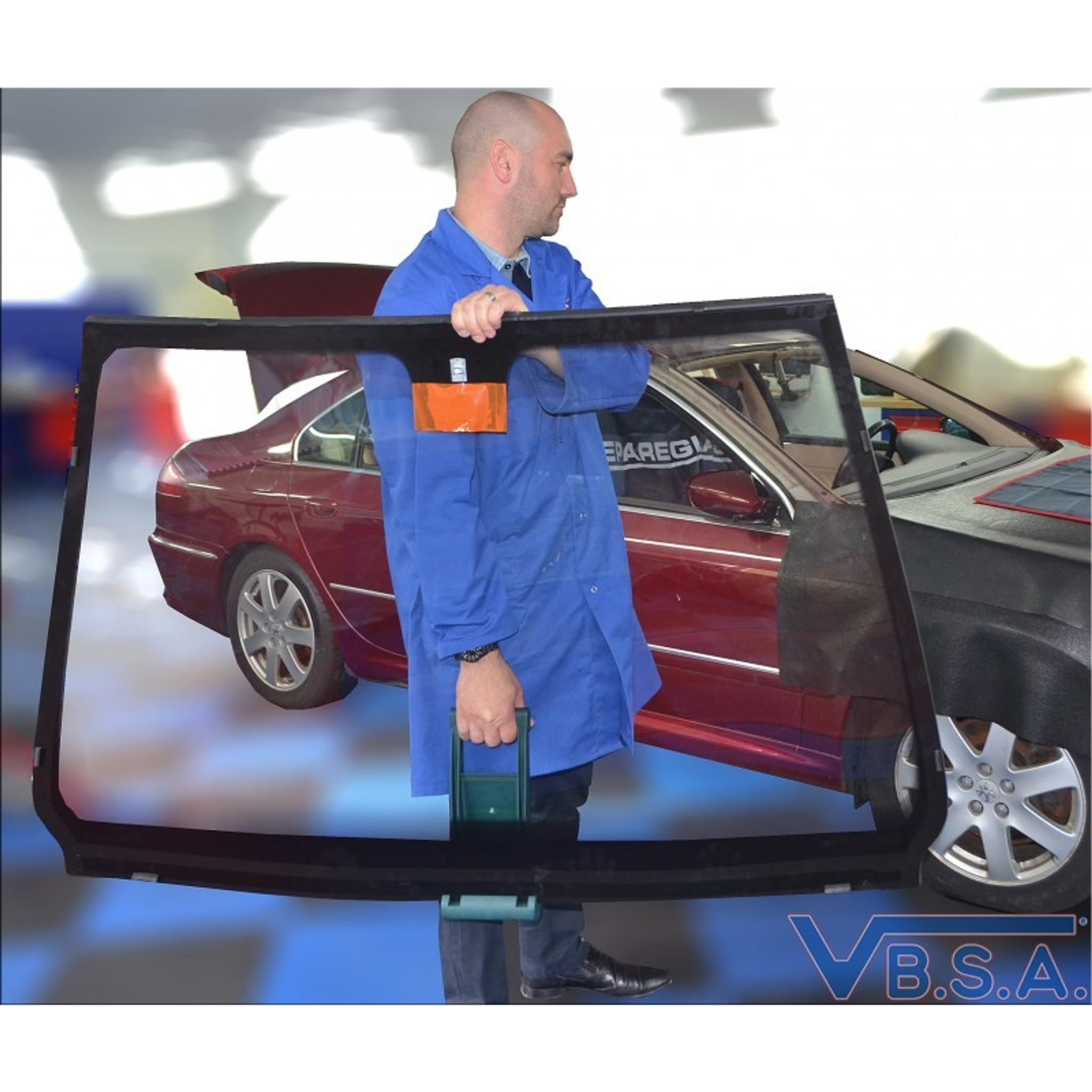 SUPPORT À MAIN POUR TRANSPORTER LES VITRES