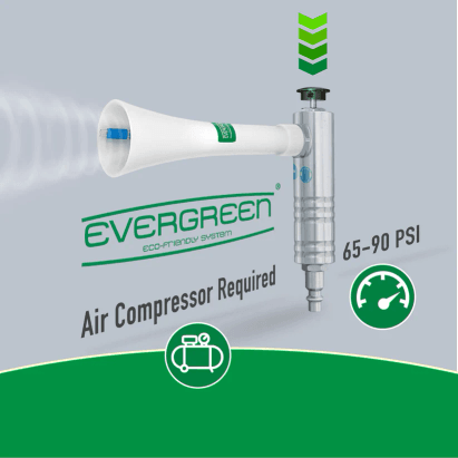 Evergreen Compact Mini Dual Action Pneumatic Cleaning Tool