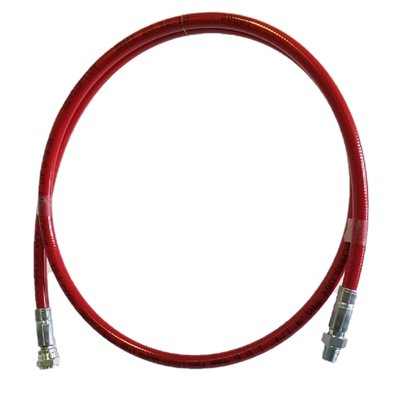 Hose HP steel 1 / 4 X 5' whip