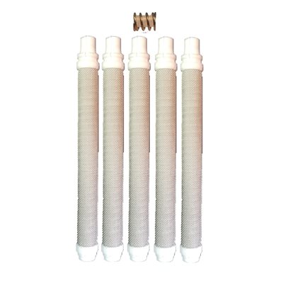 Gun filter kit wht 5X w / sprg Gun filter kit wht 5X w / sprg